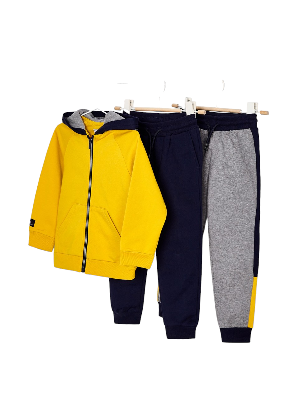 Mayoral Age 4 Boys Three-Piece Jogging Set