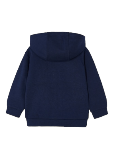 Mayoral Age 4 Boys Zip Up Hooded Top