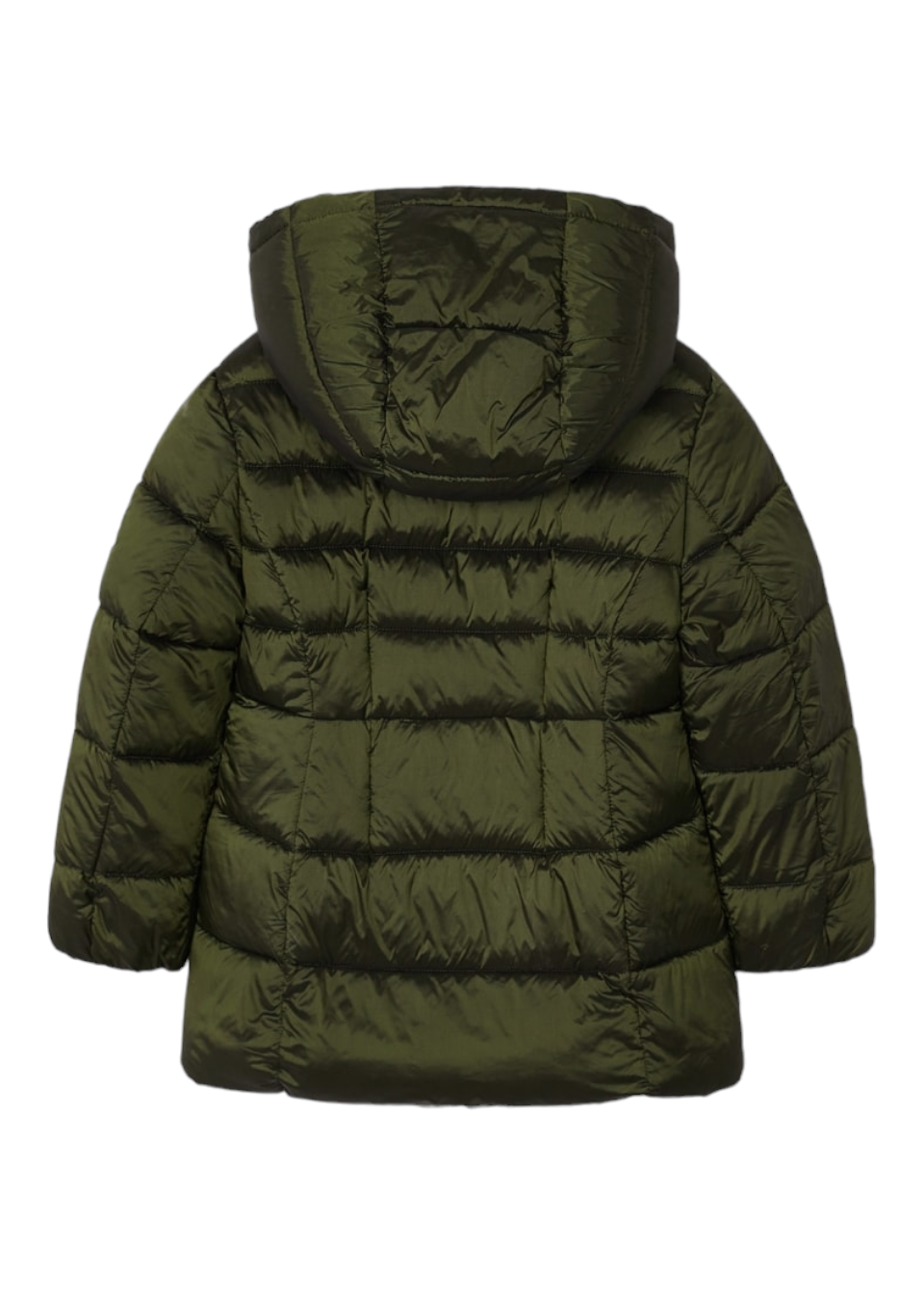 Mayoral Girls Age 4 Shiny Green Padded Puffer Jacket