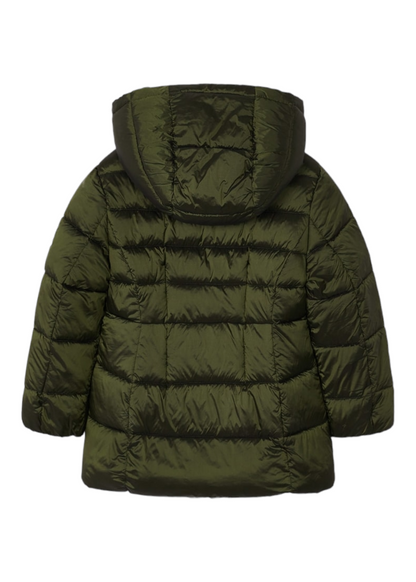 Mayoral Girls Age 4 Shiny Green Padded Puffer Jacket