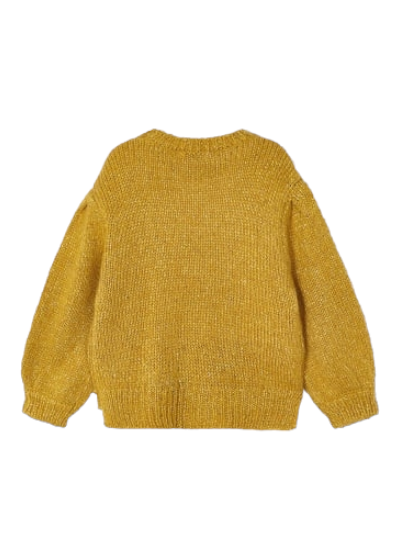 Mayoral Girls Age 4 Sequin Knit Jumper