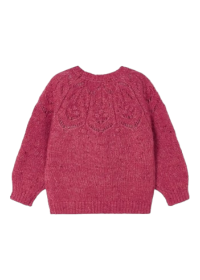 Mayoral Girls Age 4 Textured Knit Jumper