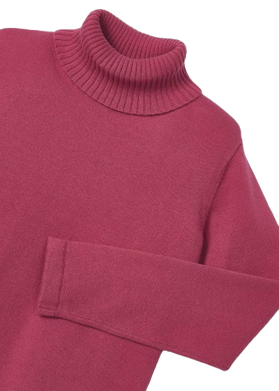 Mayoral Girls Age 4 Turtle Neck Knitted Jumper