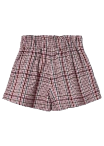 Mayoral Girls Age 4 Check Shorts