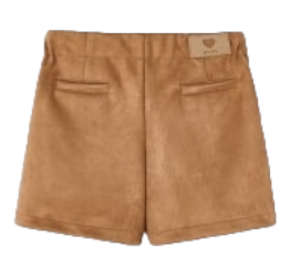 Mayoral Girls Age 4 Faux Suede Shorts