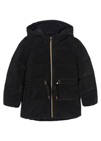 Mayoral Girls Age 8 Black Padded Coat