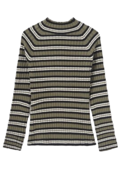 Mayoral Ribbed Mock Neck Knitted Jumper Girls Age 8 (128cm)