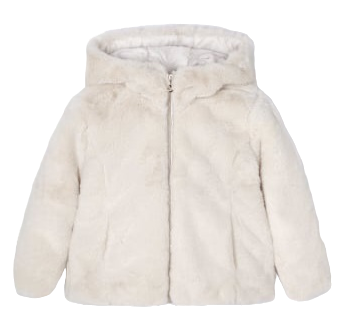 Mayoral Girls Age 4 Furry Coat