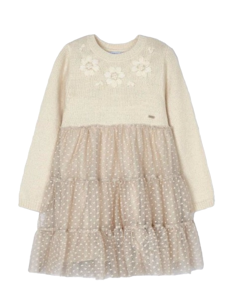 Mayoral Girls Age 4 Combined Jumper Dress