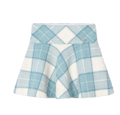 Mayoral Age 4 Girls Checked Flare Skirt