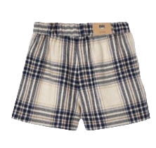 Mayoral Girls Age 4 Check Shorts