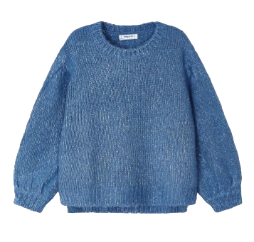 Mayoral Girls Age 4 Sequin Knit Jumper