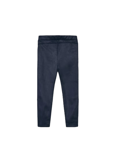 Mayoral Girls Age 4 Navy Blue Shimmery Jeggings