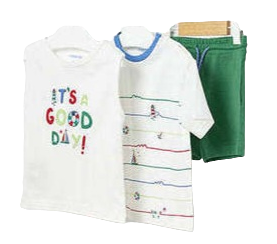 Mayoral Boys Three-piece Short Set Age 12 Months