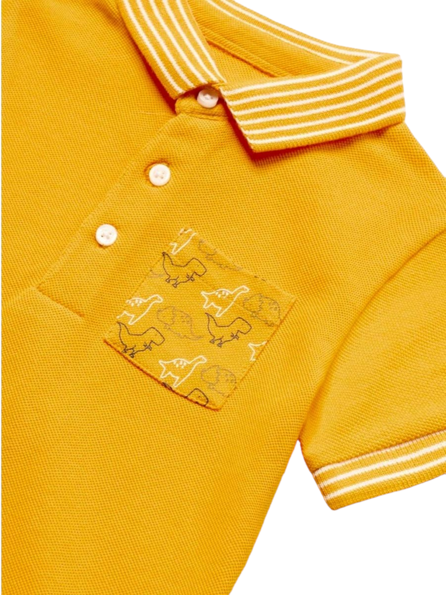 Mayoral Boys Printed Polo Shirt Age 12 Months