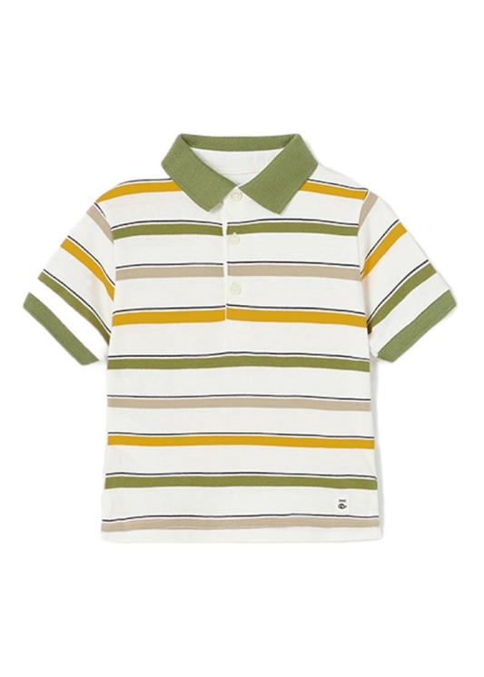 Mayoral Boys Striped Polo Shirt Age 12 Months