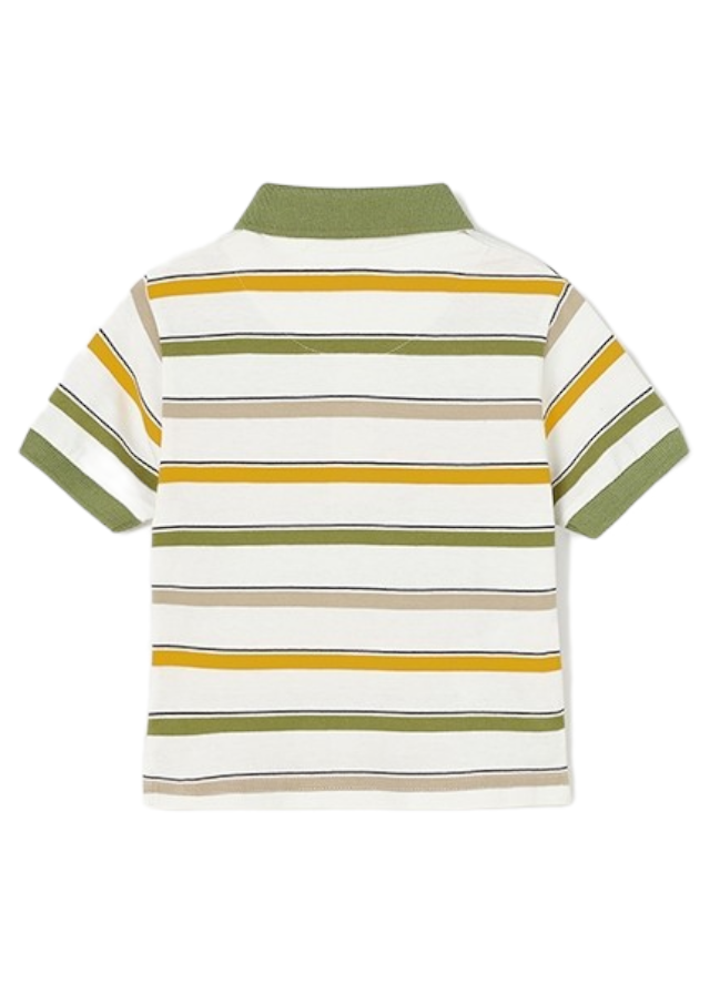 Mayoral Boys Striped Polo Shirt Age 12 Months