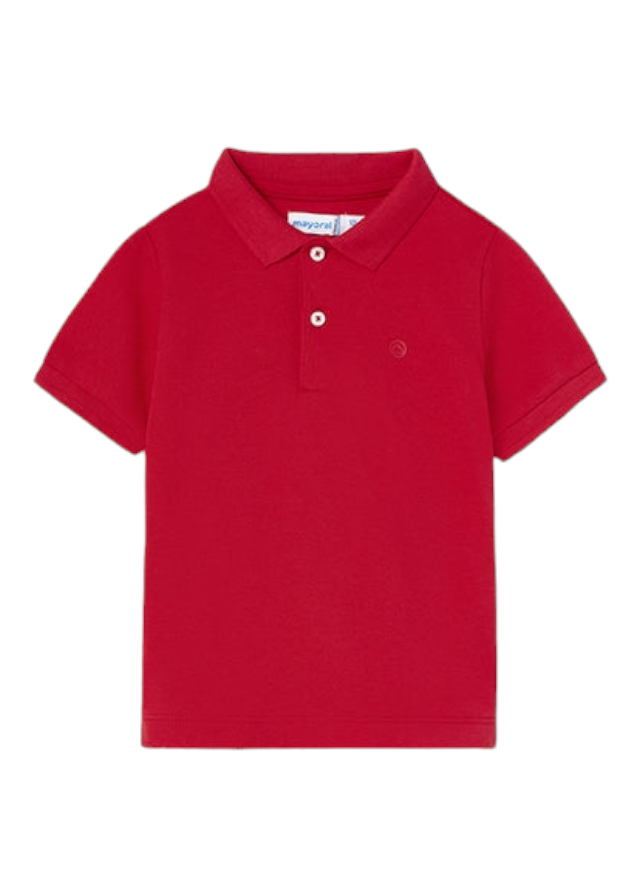 Mayoral Boys Red Polo Shirt Age 12 Months