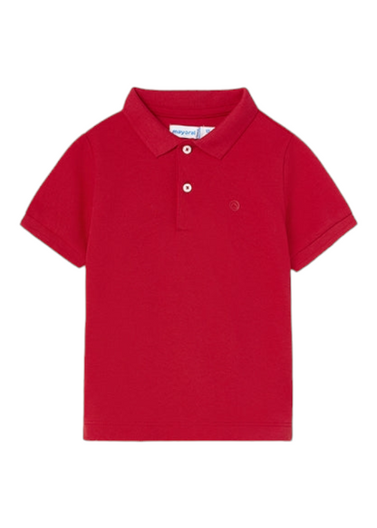 Mayoral Boys Red Polo Shirt Age 12 Months