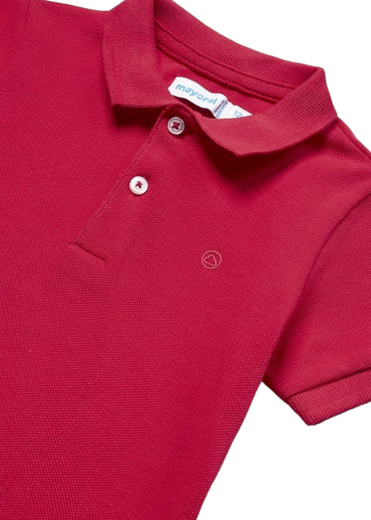 Mayoral Boys Red Polo Shirt Age 12 Months