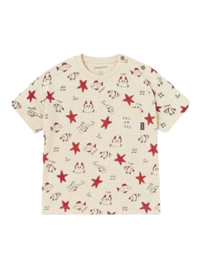 Mayoral Boys Printed T-Shirt Age 12 Months