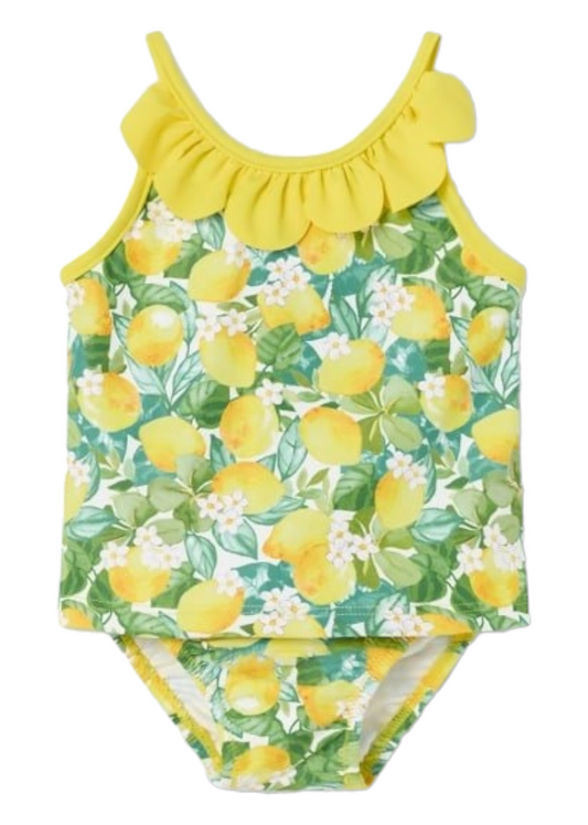 Mayoral Girls Age 12 Months Swimsuit Set