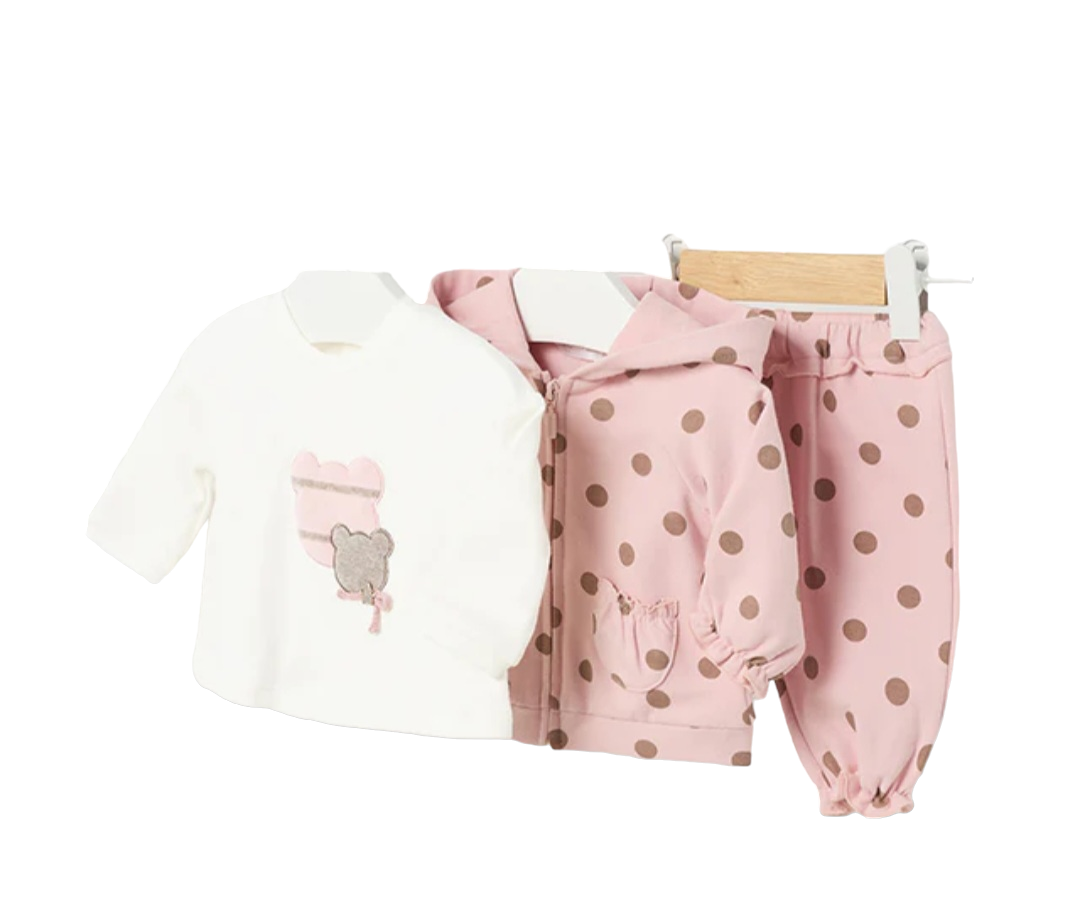 Mayoral Newborn Girls Three-Piece Outfit