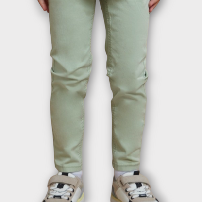 Mayoral Age 4 Boys Slim Cotton Trousers 509-81