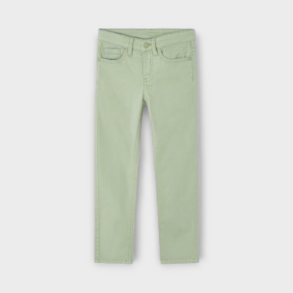 Mayoral Age 4 Boys Slim Cotton Trousers 509-81