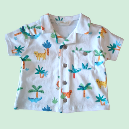 Mayoral Newborn Boys Resort Shirt Set 1222–71