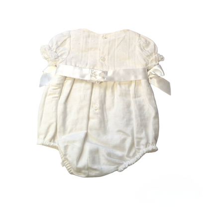 Mayoral Newborn Unisex Ceremonial Romper 1630-50