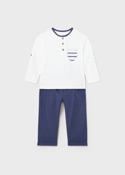 Mayoral 12 Month Boys Bambula Set