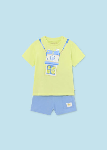 Mayoral 12 Month Boy Two-Piece Short Set 1657-30