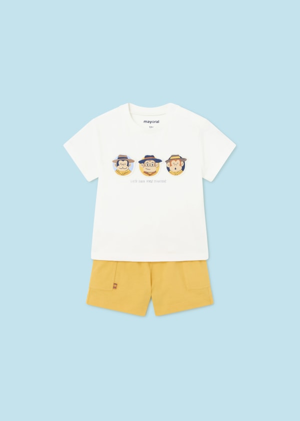 Mayoral Boys Cotton Short Set Age 12 Months