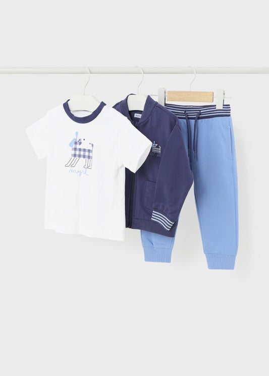 Mayoral 12 Month Boys Three-Piece Jogging Suit