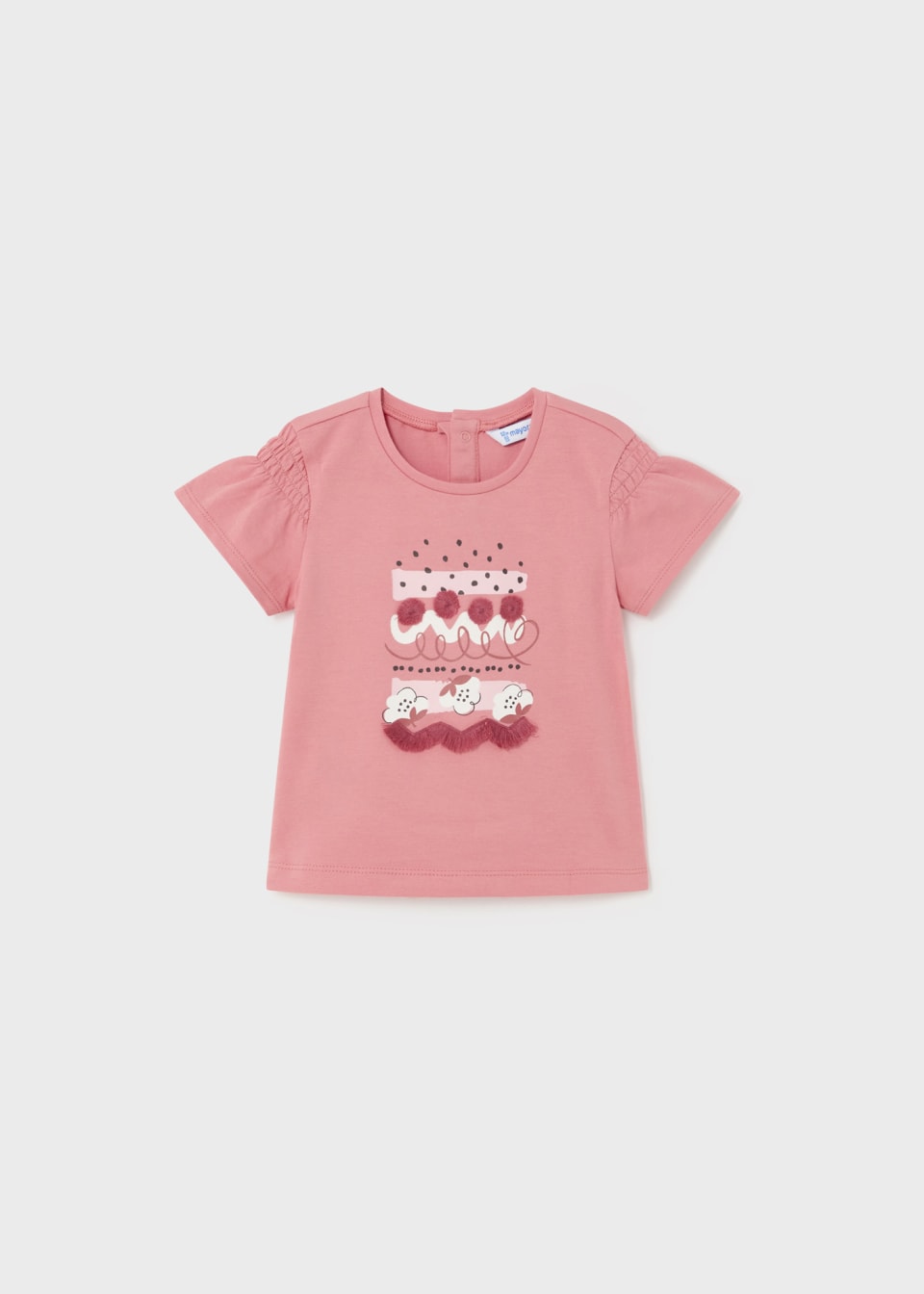 Mayoral Girls Age 12 Months Printed T Shirt