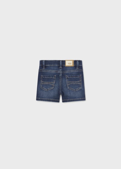 Mayoral 12 Month Boys Dark Denim Shorts