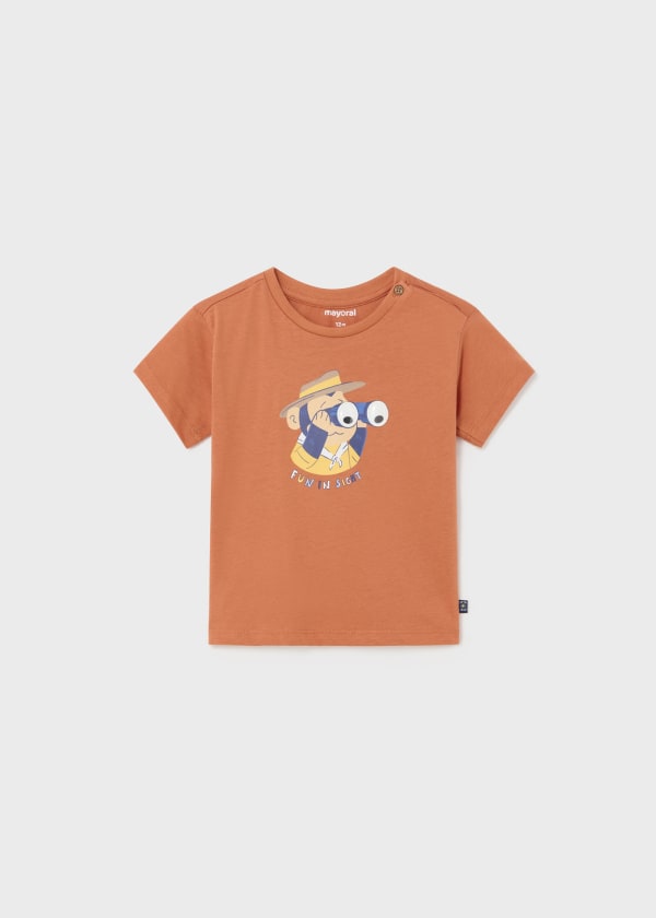 Mayoral Boys Age 12 Months Printed Interactive T-Shirt