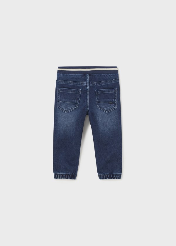 Mayoral Boys Age 12 Months Navy Jogger Jeans