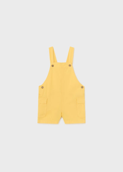 Mayoral 12 Month Boys Cotton Dungaree Shorts