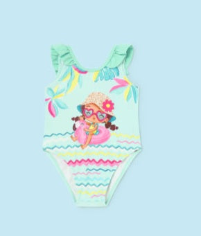 Mayoral Girls Age 12 Months Swimsuit