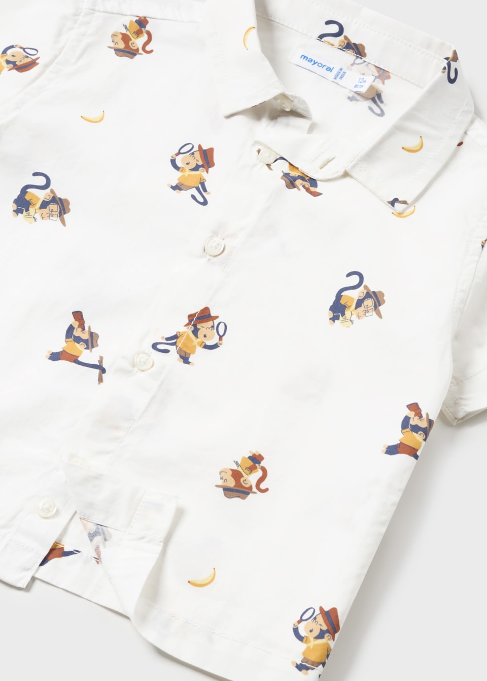 Mayoral 12 Month Boys Printed Shirt