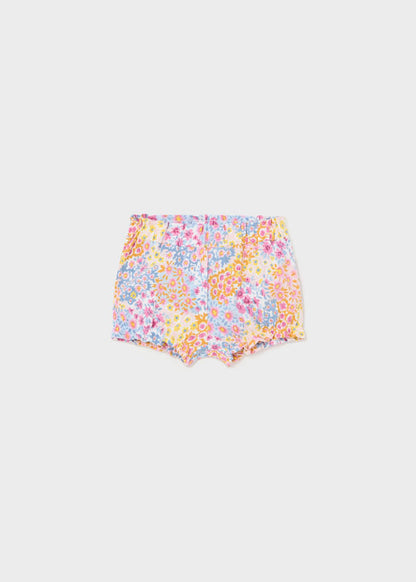 Mayoral Girls Age 12 Months Printed Shorts