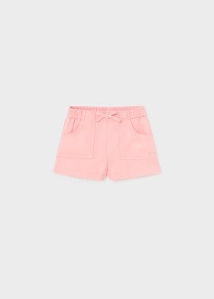 Mayoral Girls Age 12 Months Twill Cotton Shorts