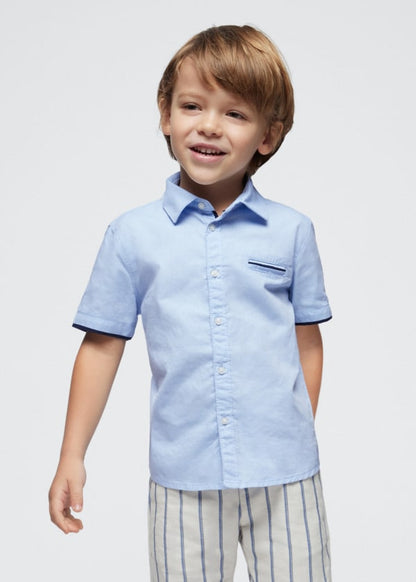 Mayoral Age 4 Boys Smart White Shirt 3112-31