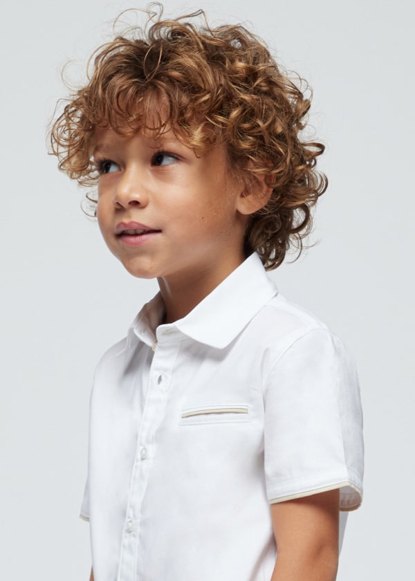 Mayoral Age 4 Boys Smart White Shirt 3112-32