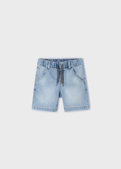 Mayoral Age 4 Boys Soft Denim Shorts