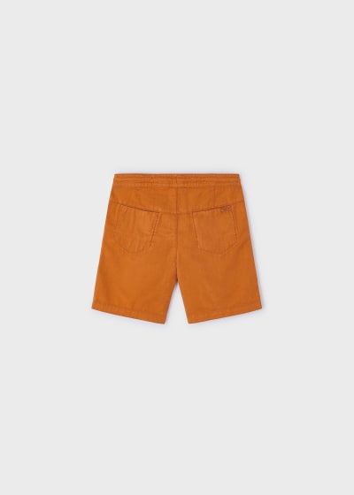 Mayoral Age 4 Boys Linen Blend Bermuda Shorts