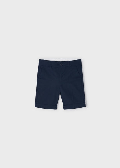 Mayoral Age 4 Boys Linen Chino Shorts 3267-77