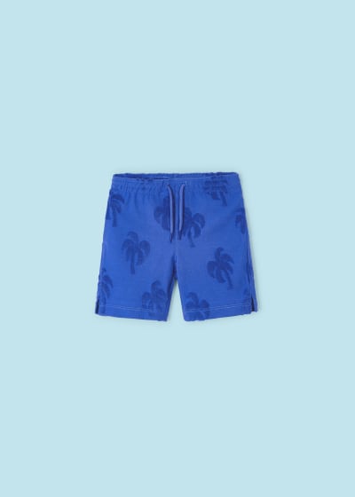 Mayoral Age 4 Boys Palm Trees Bermuda Shorts